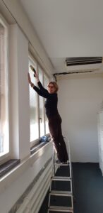 Fensterputzerin Rita