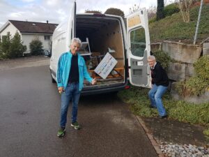 Umzugstag 16.11.20 mit Zügelmännern Mario & Peter