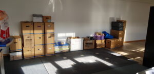 Das alles muss wohin